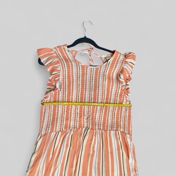 A New Day Striped Flutter Sleeve Dress – Tie Back – Size XXL – NWT - Picture 7 of 12
